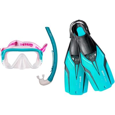 Mares Aquazone Junior Schnorchelset - Taucherbrille, Flossen, Schnorchel Mares Aquazone Junior Schnorchelset - Taucherbrille, Flossen, Schnorchel