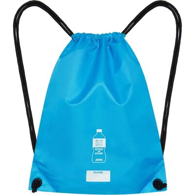 Zoggs Sac de Natation Bleu Clair - Design Recyclé Pratique Zoggs Sac de Natation Bleu Clair - Design Recyclé Pratique