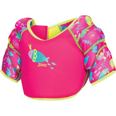 Chaleco de agua Sea Queen de Zoggs - Multicolor/Rosa - Chaleco de natación para niños Chaleco de agua Sea Queen de Zoggs - Multicolor/Rosa - Chaleco de natación para niños