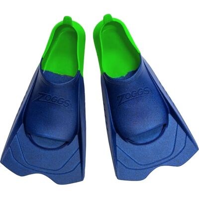 Palmes Eco Short Blade Zoggs Bleu / Vert - Palmes de natation - Publicité Palmes Eco Short Blade Zoggs Bleu / Vert - Palmes de natation - Publicité