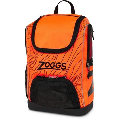 Zoggs Brand Model R-PET Backpack - 33L, Orange, Unisex Zoggs Brand Model R-PET Backpack - 33L, Orange, Unisex