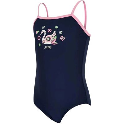 Maillot Classicback Zoggs - Maillot pour filles de 3 ans - Publicité Maillot Classicback Zoggs - Maillot pour filles de 3 ans - Publicité