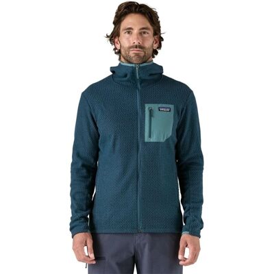 Patagonia - R1 Air Full-Zip Hoody - Schwarz - Fleece Hoodie Patagonia - R1 Air Full-Zip Hoody - Schwarz - Fleece Hoodie