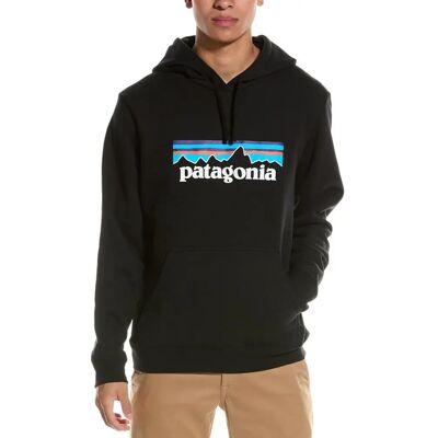 Patagonia P-6 Logo Uprisal Hoody - Μαύρο - Ανακυκλωμένο Υλικό - Σύγχρονη Εφαρμογή - Φούτερ με Κουκούλα Patagonia P-6 Logo Uprisal Hoody - Μαύρο - Ανακυκλωμένο Υλικό - Σύγχρονη Εφαρμογή - Φούτερ με Κουκούλα