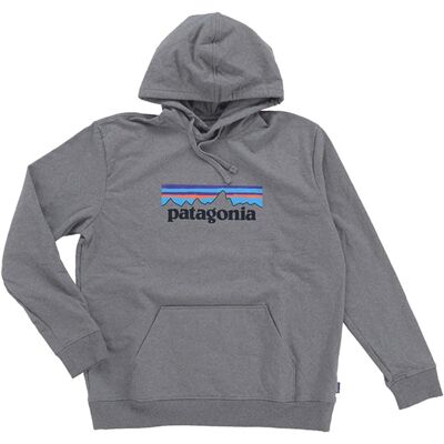 Patagonia P-6 Logo Uprisal Hoodie - Grau - Recycelt - Kapuzenpullover - Freizeit Patagonia P-6 Logo Uprisal Hoodie - Grau - Recycelt - Kapuzenpullover - Freizeit
