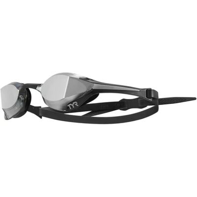 TYR Tracer X RZR Spiegellinse Schwimmbrille - Silber/Smoke/Black TYR Tracer X RZR Spiegellinse Schwimmbrille - Silber/Smoke/Black