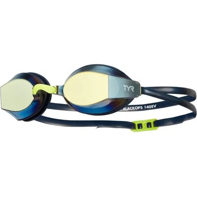 TYR Black Ops 140 EV Gafas de Natación con Espejo - Oro / Navy - Unisex TYR Black Ops 140 EV Gafas de Natación con Espejo - Oro / Navy - Unisex