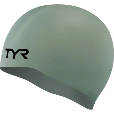 Bonnet de Natation Sans Rides TYR en Silicone - Gris - Femmes Bonnet de Natation Sans Rides TYR en Silicone - Gris - Femmes