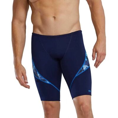 TYR Reflecta Curve Splice Jammer - Blue Ice - Men's Swimsuit TYR Reflecta Curve Splice Jammer - Blue Ice - Men's Swimsuit
