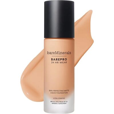 bareMinerals BAREPRO 24HR Mattierendes Flüssigfoundation - Licht 21 Warm - Foundation bareMinerals BAREPRO 24HR Mattierendes Flüssigfoundation - Licht 21 Warm - Foundation