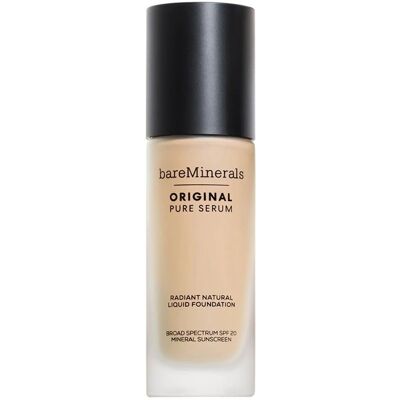 bareMinerals Original Pure Serum Base Líquida - Radiante Natural SPF20 bareMinerals Original Pure Serum Base Líquida - Radiante Natural SPF20