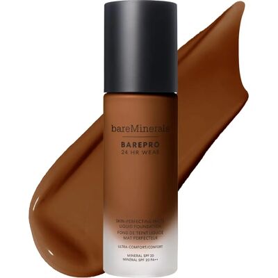 bareMinerals BAREPRO 24HR Matte Comfort Liquid Foundation - Deep 57 Neutral - Liquid Foundation bareMinerals BAREPRO 24HR Matte Comfort Liquid Foundation - Deep 57 Neutral - Liquid Foundation