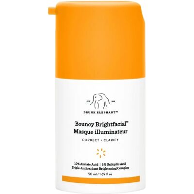 Drunk Elephant Bouncy Brightfacial - Maschera viso per iperpigmentazione Drunk Elephant Bouncy Brightfacial - Maschera viso per iperpigmentazione