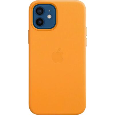 Apple MHKC3ZM/A Lederen Case - Oranje - Telefoonhoesje Apple MHKC3ZM/A Lederen Case - Oranje - Telefoonhoesje
