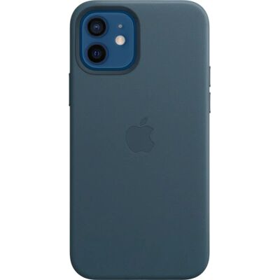 Apple - MHKE3ZM/A - Baltic Blue - Leather Case - Phone Case Apple - MHKE3ZM/A - Baltic Blue - Leather Case - Phone Case