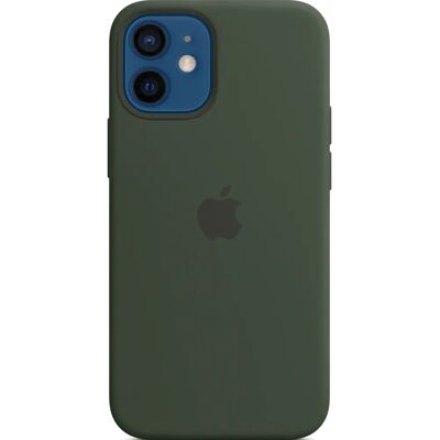 Silikonový kryt Apple s MagSafe (iPhone 12 mini) - Cyprus Green Silikonový kryt Apple s MagSafe (iPhone 12 mini) - Cyprus Green