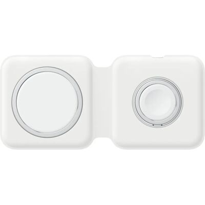 Apple MagSafe Duo Oplader - Draadloze oplaadmat - Wit - Draadloze oplader Apple MagSafe Duo Oplader - Draadloze oplaadmat - Wit - Draadloze oplader