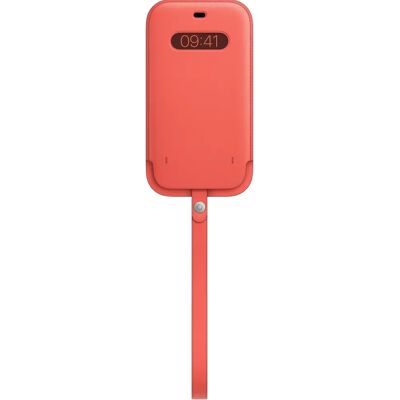 Apple Leren Sleeve met MagSafe (iPhone 12 Pro Max) - Roze Citrus Apple Leren Sleeve met MagSafe (iPhone 12 Pro Max) - Roze Citrus
