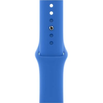 Apple MJK23ZM/A Accessoires Wearables Smart en Fluoroélastomère - Bracelet Apple Watch Sport 38mm/40mm/41mm Bleu Capri Apple MJK23ZM/A Accessoires Wearables Smart en Fluoroélastomère - Bracelet Apple Watch Sport 38mm/40mm/41mm Bleu Capri