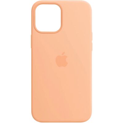 Apple Siliconen MagSafe-case voor iPhone 12 Pro Max - Meloen Apple Siliconen MagSafe-case voor iPhone 12 Pro Max - Meloen