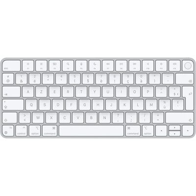 Apple Magic Keyboard - Clavier AZERTY Blanc Bluetooth - Publicité Apple Magic Keyboard - Clavier AZERTY Blanc Bluetooth - Publicité
