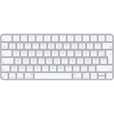Clavier Magic Keyboard d'Apple - Sans fil Bluetooth AZERTY français - Aluminium - Publicité Clavier Magic Keyboard d'Apple - Sans fil Bluetooth AZERTY français - Aluminium - Publicité