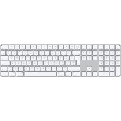 Apple Magic Keyboard Blanc - Touch ID & Numérique - Sans fil - Publicité Apple Magic Keyboard Blanc - Touch ID & Numérique - Sans fil - Publicité