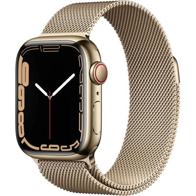 Apple Watch Series 7 OLED 41 mm Svart - Smartklocka Apple Watch Series 7 OLED 41 mm Svart - Smartklocka
