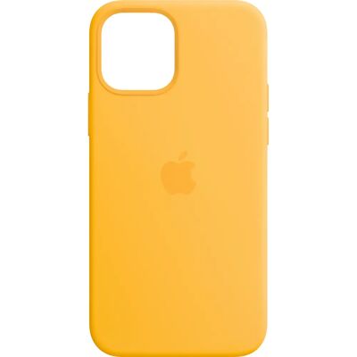 Apple iPhone 12/Pro Siliconen MagSafe Geel Apple iPhone 12/Pro Siliconen MagSafe Geel