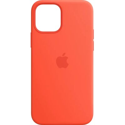Apple MKTR3ZM/A Oranje Siliconen MagSafe Case - Telefoonhoesje Apple MKTR3ZM/A Oranje Siliconen MagSafe Case - Telefoonhoesje