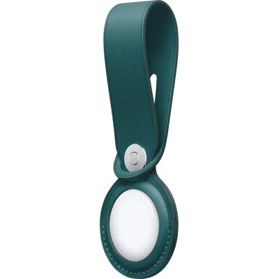 Apple MM013ZM/A Groene Lederen AirTag Loop Sleutelhanger - GPS Tracker Apple MM013ZM/A Groene Lederen AirTag Loop Sleutelhanger - GPS Tracker