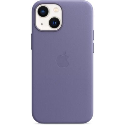 Apple leren hoes met MagSafe (iPhone 13 mini) - Wisteria Apple leren hoes met MagSafe (iPhone 13 mini) - Wisteria