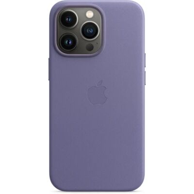 Lederen Telefoonhoesje voor iPhone 13 Pro met MagSafe - Wisteria - Telefoonhoesje Lederen Telefoonhoesje voor iPhone 13 Pro met MagSafe - Wisteria - Telefoonhoesje