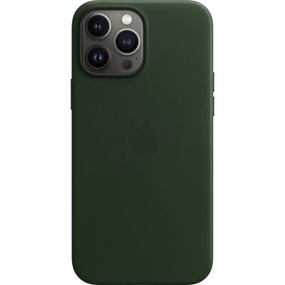 Apple leren hoes met MagSafe (iPhone 13 Pro Max) - Sequoia Green Apple leren hoes met MagSafe (iPhone 13 Pro Max) - Sequoia Green