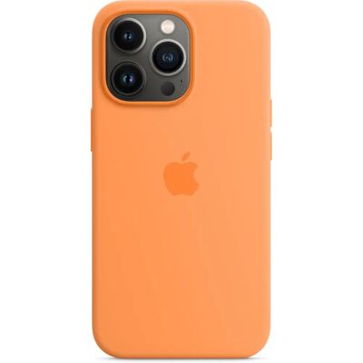 Apple MM2D3ZM/A oranje siliconen telefoonhoesje voor iPhone 13 Pro - MagSafe Apple MM2D3ZM/A oranje siliconen telefoonhoesje voor iPhone 13 Pro - MagSafe