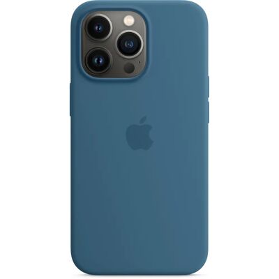 Apple iPhone 13 Pro Blau Jay Siliconenhoesje - Bescherming & MagSafe Apple iPhone 13 Pro Blau Jay Siliconenhoesje - Bescherming & MagSafe