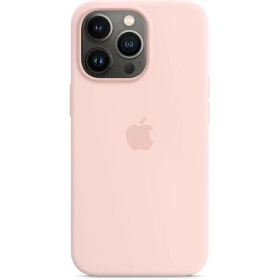 Apple iPhone 13 Pro Siliconen Hoes - Chalk Pink - Telefoonhoesje Apple iPhone 13 Pro Siliconen Hoes - Chalk Pink - Telefoonhoesje