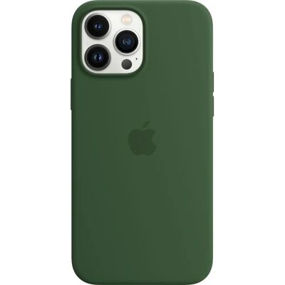 Apple iPhone 13 Pro Max Siliconen MagSafe Hoes - Groen Apple iPhone 13 Pro Max Siliconen MagSafe Hoes - Groen