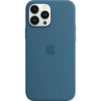 Apple siliconenhoes voor iPhone 13 Pro Max Blauw MagSafe Apple siliconenhoes voor iPhone 13 Pro Max Blauw MagSafe