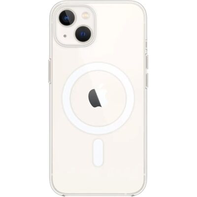 Coque MagSafe transparente pour iPhone 13 - Étui téléphone 15,5cm Coque MagSafe transparente pour iPhone 13 - Étui téléphone 15,5cm