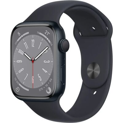 Apple Watch Series 8 OLED 45 mm - Zwart - GPS - Gezondheidsfuncties Apple Watch Series 8 OLED 45 mm - Zwart - GPS - Gezondheidsfuncties