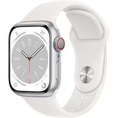 Apple Watch Series 8 - Silber - 41mm OLED - Herz & Schlaf Apple Watch Series 8 - Silber - 41mm OLED - Herz & Schlaf