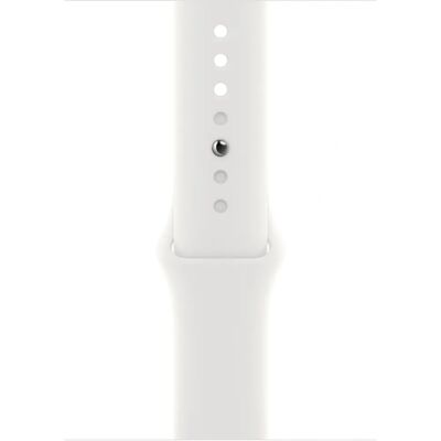Apple MP7F3ZM/A Wit Sportband voor Apple Watch 45mm Apple MP7F3ZM/A Wit Sportband voor Apple Watch 45mm