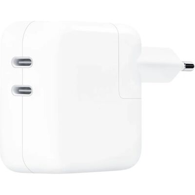 Φορτιστής Apple MNWP3ZM/A Dual USB-C 35W - Εσωτερική χρήση Φορτιστής Apple MNWP3ZM/A Dual USB-C 35W - Εσωτερική χρήση