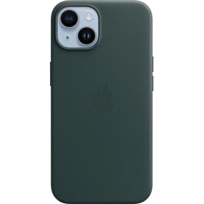 Apple Lederhülle mit MagSafe (iPhone 14) - Waldgrün Apple Lederhülle mit MagSafe (iPhone 14) - Waldgrün