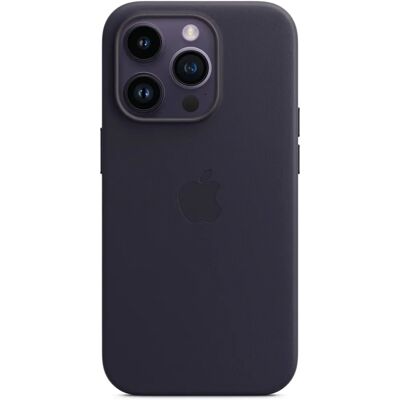 Apple iPhone 14 Pro Lederen Hoes met MagSafe - Ink Apple iPhone 14 Pro Lederen Hoes met MagSafe - Ink