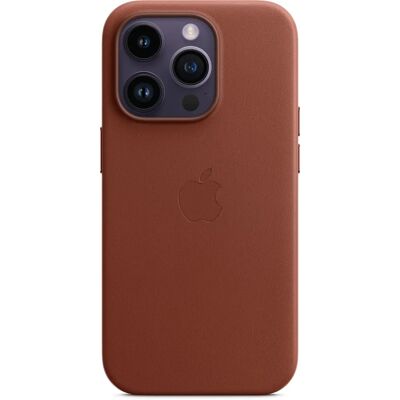Coque en cuir Apple iPhone 14 Pro avec MagSafe - Marron Coque en cuir Apple iPhone 14 Pro avec MagSafe - Marron
