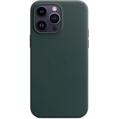 Apple Lederen Hoes met MagSafe - iPhone 14 Pro Max - Groen Apple Lederen Hoes met MagSafe - iPhone 14 Pro Max - Groen