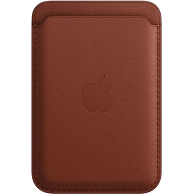 Apple Lederen Portemonnee met MagSafe - Umber - Smartphone Accessoire Apple Lederen Portemonnee met MagSafe - Umber - Smartphone Accessoire
