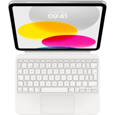 Capa de Teclado Apple MQDP3PO/A em alumínio para iPad 10ª geração - Capa de Teclado Capa de Teclado Apple MQDP3PO/A em alumínio para iPad 10ª geração - Capa de Teclado